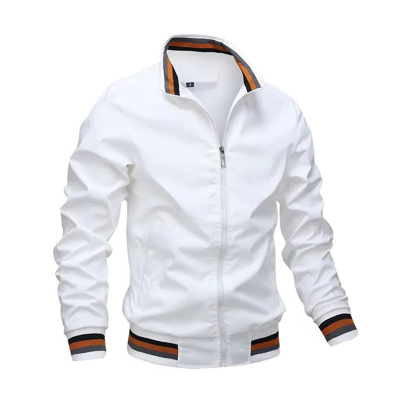 Leichte Herren Bomberjacke mit Modernem Schnitt