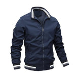 Leichte Herren Bomberjacke mit Modernem Schnitt