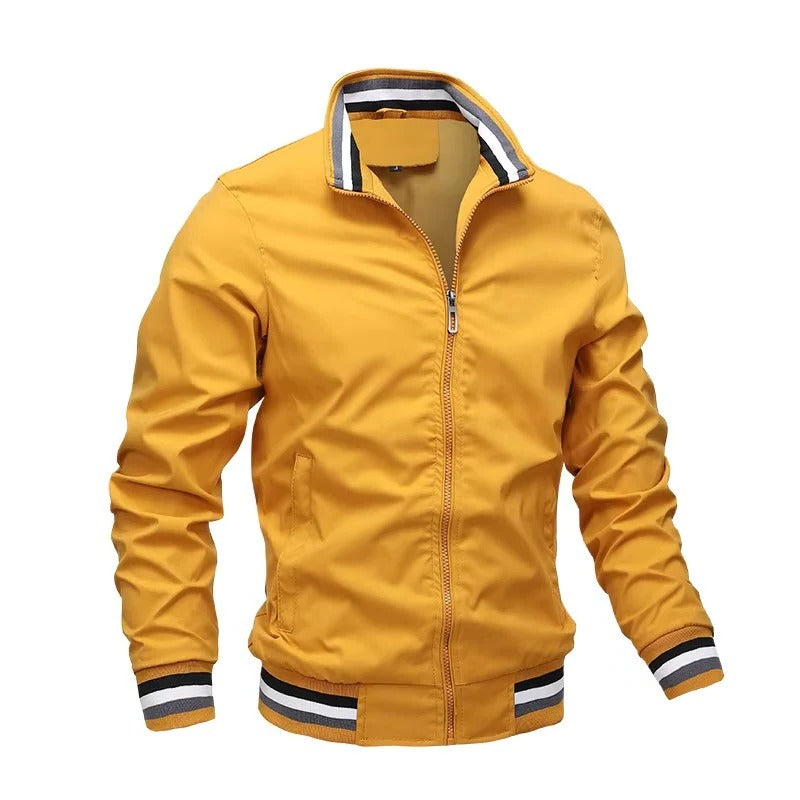 Leichte Herren Bomberjacke mit Modernem Schnitt