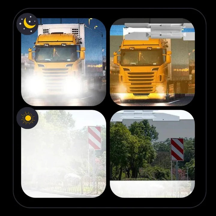 Verstellbarer Sonnenschutz für Autos – Optimaler Blendschutz bei Tag und Nacht