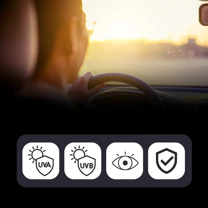Verstellbarer Sonnenschutz für Autos – Optimaler Blendschutz bei Tag und Nacht