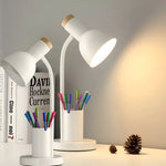 Elegante Tischlampe mit Praktischem Stiftsortierer