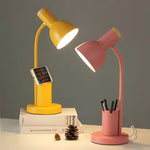 Elegante Tischlampe mit Praktischem Stiftsortierer