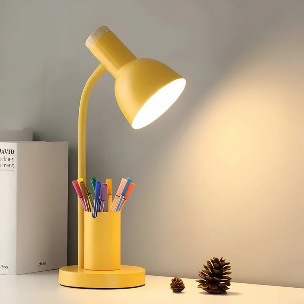 Moderne Schreibtischlampe mit Flexiblem Stifthalter