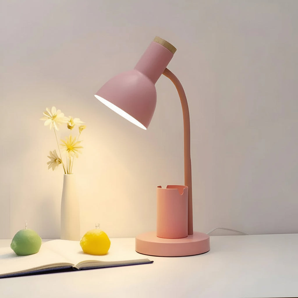 Moderne Schreibtischlampe mit Flexiblem Stifthalter