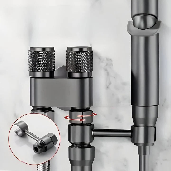 Wandmontierbarer Hand-Bidet-Sprayer für optimale Hygiene