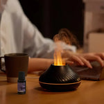Luftbefeuchter und Aromadistributor mit sanfter LED-Beleuchtung