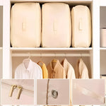 Platzsparende Organizer-Tasche für Reisen und Umzüge
