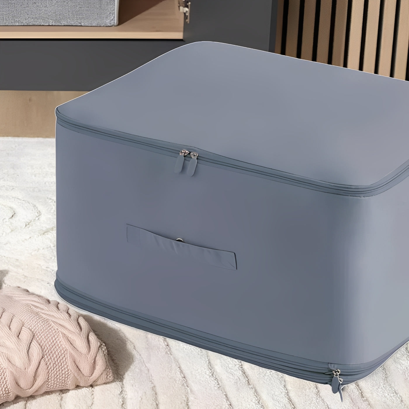 Platzsparende Organizer-Tasche für Reisen und Umzüge