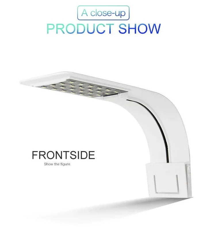 Schlanke LED-Beleuchtung für Aquarien und Pflanzen