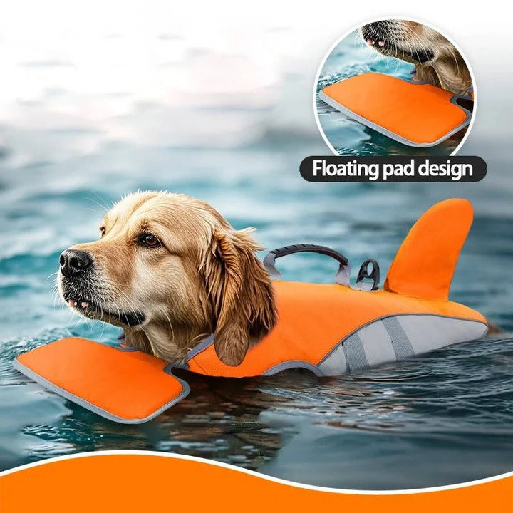 Sichere Schwimmweste für Hunde mit Auftriebshilfe
