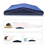 Ergonomisches Kissen für Rückenunterstützung mit atmungsaktivem Bezug