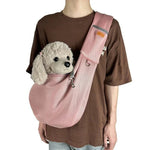 Bequemer Hundetransport Sling mit Polsterung und Sicherheitsclip