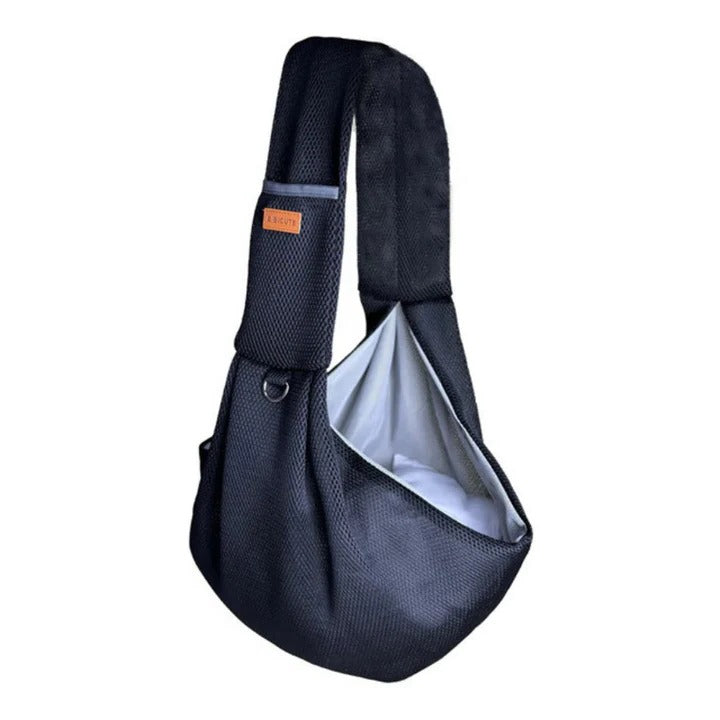 Bequemer Hundetransport Sling mit Polsterung und Sicherheitsclip