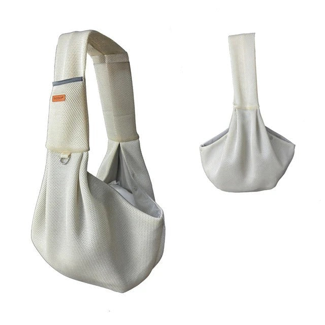Bequemer Hundetransport Sling mit Polsterung und Sicherheitsclip