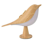 Stimmungsvolle Tischlampe im Vogeldesign mit Farbwechsel