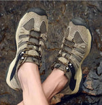 Damen Wanderstiefel mit Wasserdichtem Schutz und Rutschfester Sohle
