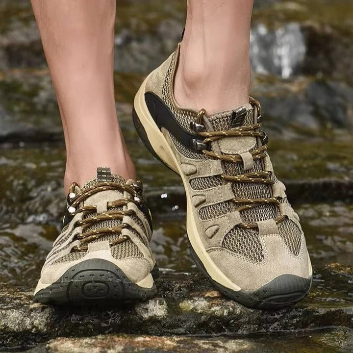 Damen Wanderstiefel mit Wasserdichtem Schutz und Rutschfester Sohle