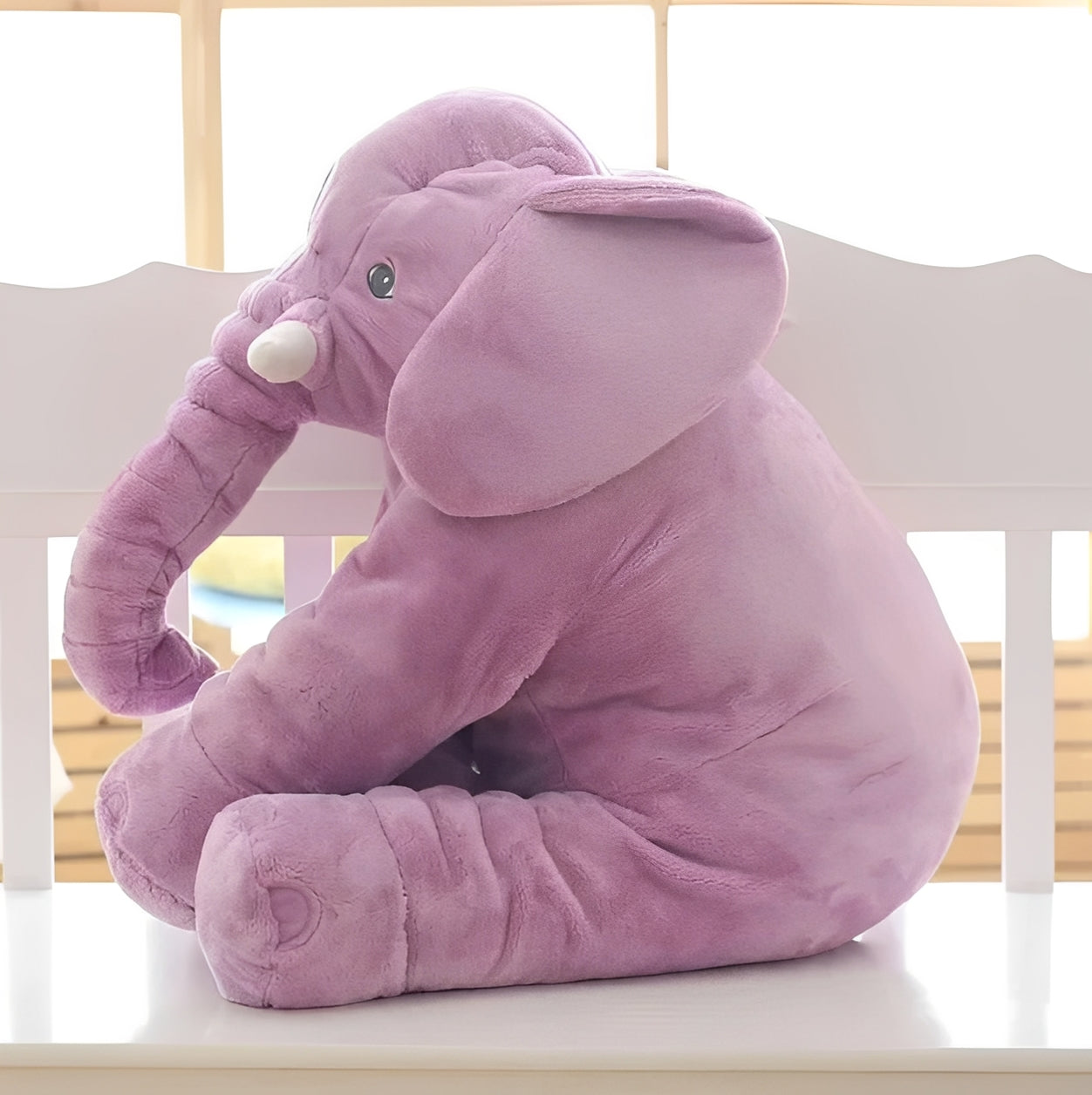Kuscheliges Elefantenkissen für Babys mit weicher Unterstützung