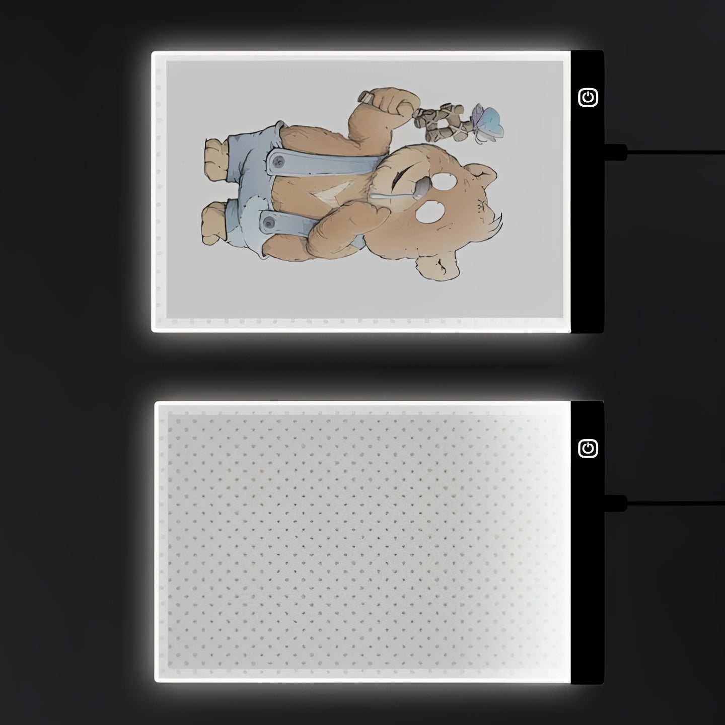 LED Zeichenpad mit Flexibler Helligkeitsanpassung für Kreatives Arbeiten