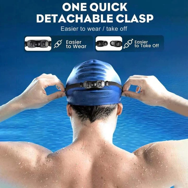 Vielseitige Schwimmbrille mit Anti-Beschlag und Weitwinkel-Objektiv