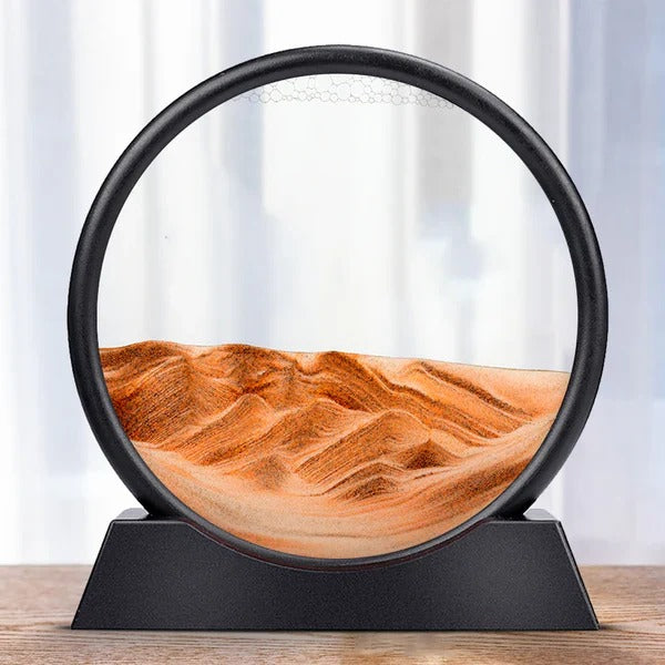 Beruhigende Sandkunst mit Rotierendem Design für Deinen Tisch