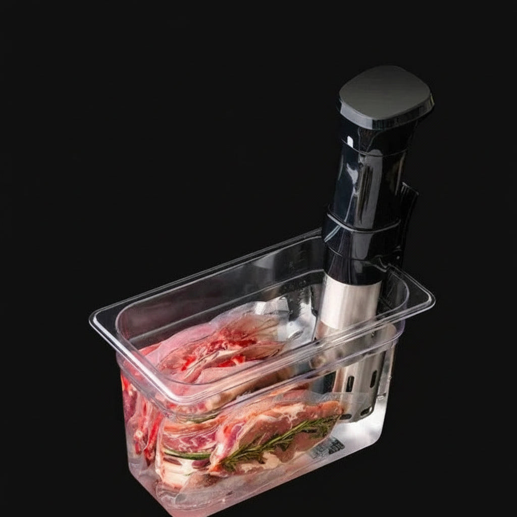 Präzisions-Sous-Vide-Behälter mit Deckel für optimales Kochen