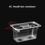 Präzisions-Sous-Vide-Behälter mit Deckel für optimales Kochen