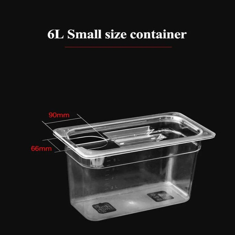 Präzisions-Sous-Vide-Behälter mit Deckel für optimales Kochen