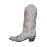 Elegante Stiefel mit Glitzer und Spitzennase für jeden Anlass