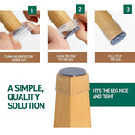Möbelbeinstopper Set – 8 Stück für optimalen Schutz