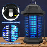 Elektronischer Insektenvernichter mit UV-Licht und Auffangschale