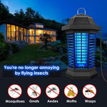 Elektronischer Insektenvernichter mit UV-Licht und Auffangschale