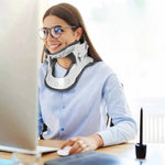 Entspannungsgerät für den Nacken mit Höhenverstellung und Wärmefunktion