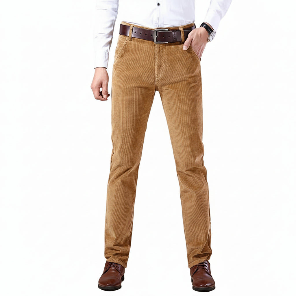 Herren Stretch-Corduroyhose für jeden Anlass