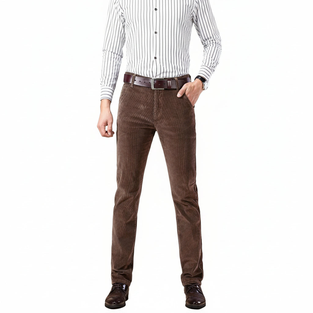 Herren Stretch-Corduroyhose für jeden Anlass