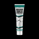 Keramische Oberflächenreparatur mit Füllpaste