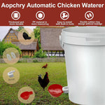 Set von 10 Automatischen Wassertränken für Geflügel