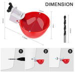 Set von 10 Automatischen Wassertränken für Geflügel
