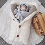 Gemütliche Babydecke aus Fleece für Neugeborene