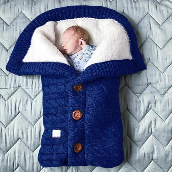 Gemütliche Babydecke aus Fleece für Neugeborene