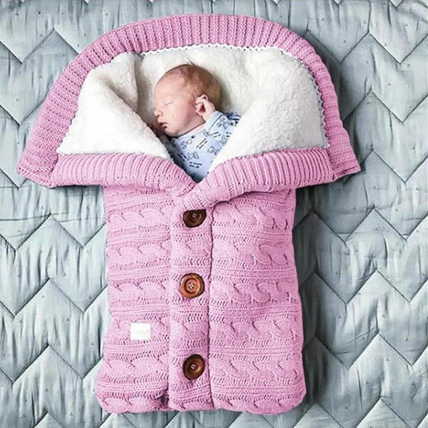 Gemütliche Babydecke aus Fleece für Neugeborene