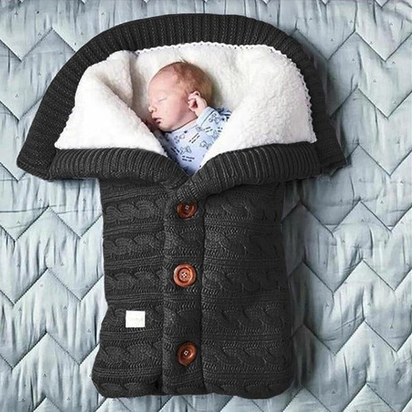Gemütliche Babydecke aus Fleece für Neugeborene