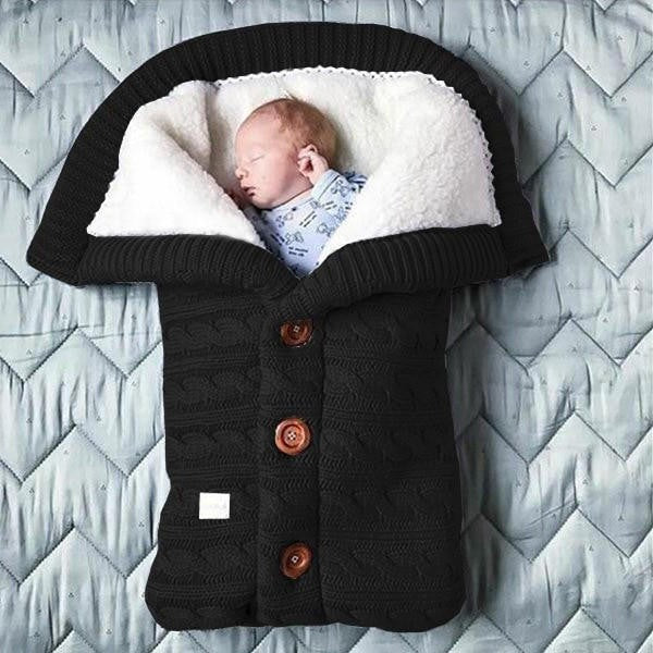 Gemütliche Babydecke aus Fleece für Neugeborene