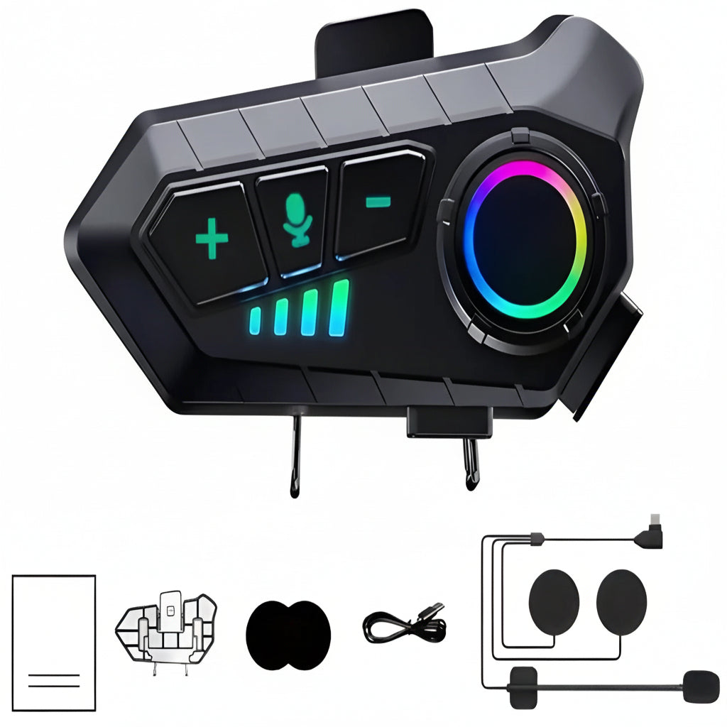 Kabelloses Bluetooth-Headset für Motorradhelme – Immer verbunden