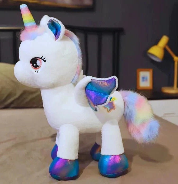 Riesiges Kuscheltier Einhorn für Spiel und Schlaf