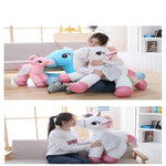 Riesiges Kuscheltier Einhorn für Spiel und Schlaf
