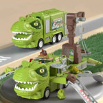 Dino-Truck Spielzeug mit Licht, Ton und Stauraum
