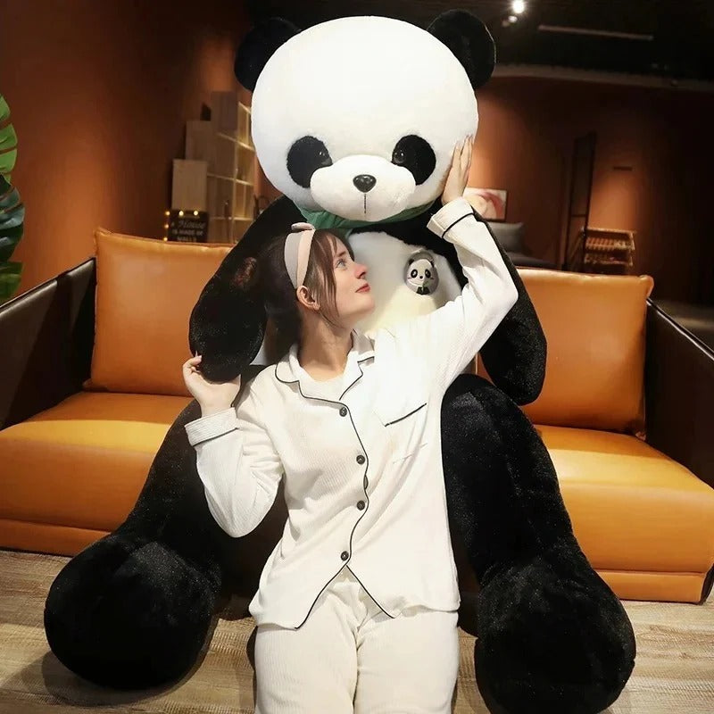 Riesen-Panda Plüschfigur mit Anpassbarem Füllsystem