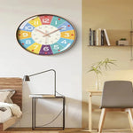 Geräuschlose Wanduhr für Kinderzimmer und Spielräume